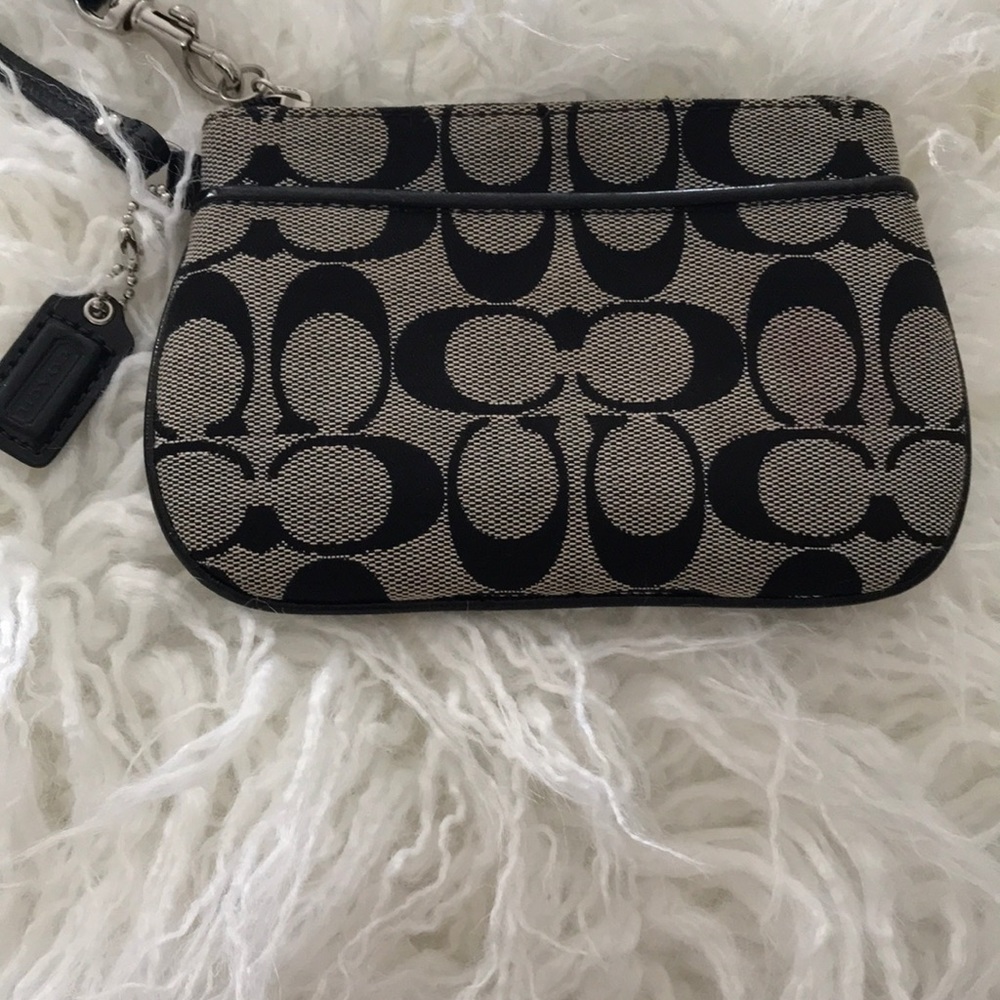 Authentic coach wristlet